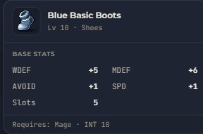 Blue Basic Boots | Global > Global MapleStory Classic World