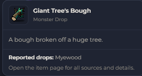 Giant Tree's Bough | Global > Global MapleStory Classic World