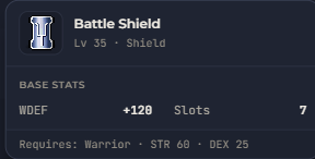 Battle Shield | Global > Global MapleStory Classic World