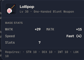 Lollipop | Global > Global MapleStory Classic World