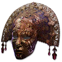 The Vertex Tribal Mask | Forbidden Rites Standard
