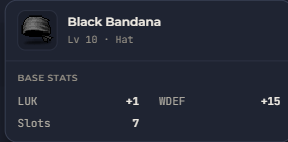Black Bandana | Global > Global MapleStory Classic World