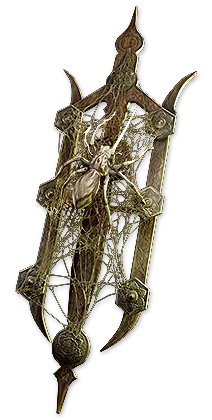 Lycosidae Rampart Tower Shield | Forbidden Rites Standard