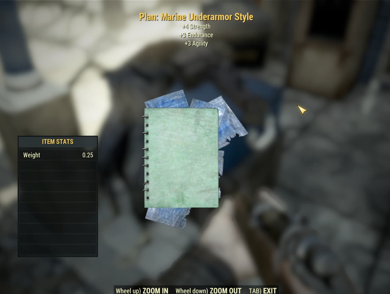Plan- Marine Underarmor Style | PS