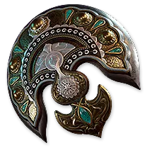 Calgyra's Arc Ornate Buckler | Forbidden Rites Standard
