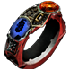 Berek's Grip Two-Stone Ring | Forbidden Rites Standard