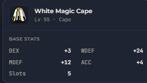 White Magic Cape | Global > Global MapleStory Classic World