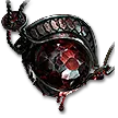 Yoke of Suffering Bloodstone Amulet | Forbidden Rites Standard