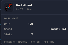 Red Hinkel | Global > Global MapleStory Classic World