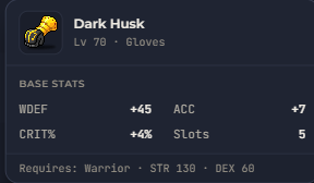 Dark Husk | Global > Global MapleStory Classic World