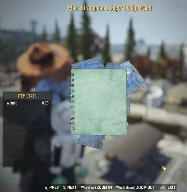 Plan- Strongman's Super Sledge Paint | PS