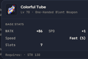 Colorful Tube | Global > Global MapleStory Classic World