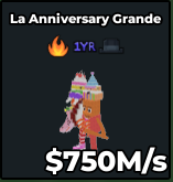 La Anniversary Grande 750M/s | Global