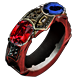 Berek's Pass Two-Stone Ring | Forbidden Rites Standard