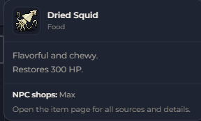 Dried Squid | Global > Global MapleStory Classic World
