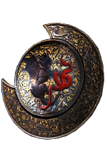 Daresso's Courage Baroque Round Shield | [PC] Allflame Standard