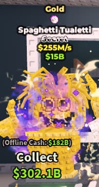 Spaghetti Tualetti 255M/s Gold | Global