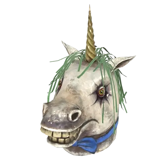 Fasnacht Unicorn Mask | PS