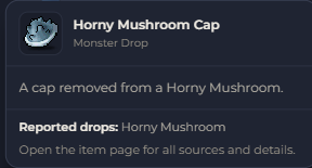 Horny Mushroom Cap | Global > Global MapleStory Classic World