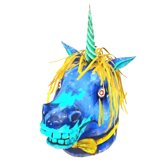 Fasnacht Glowing Unicorn Mask | PS