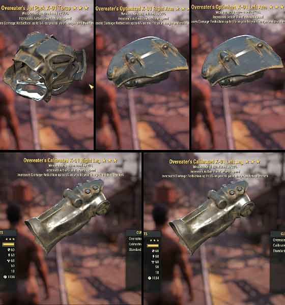 Overeater`s X-01 Set(Increases Action Point refresh speed) | PS