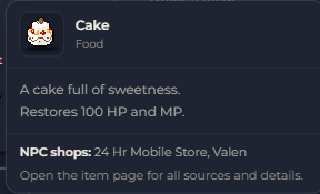 Cake | Global > Global MapleStory Classic World