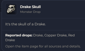 Drake Skull | Global > Global MapleStory Classic World