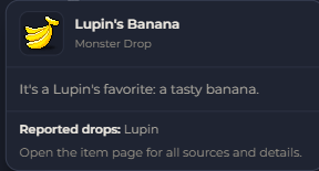 Lupin's Banana | Global > Global MapleStory Classic World