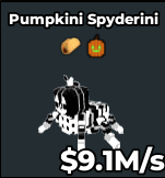 Pumpkini Spyderini 8.7M/s Yin Yang | Global
