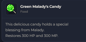 Green Malady's Candy | Global > Global MapleStory Classic World