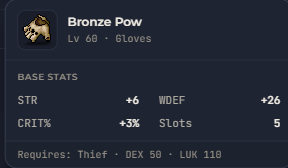 Bronze Pow | Global > Global MapleStory Classic World