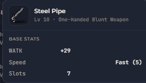 Steel Pipe | Global > Global MapleStory Classic World