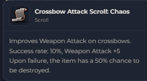 Crossbow Attack Scroll Chaos | Global > Global MapleStory Classic World