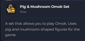 Pig & Mushroom Omok Set | Global > Global MapleStory Classic World