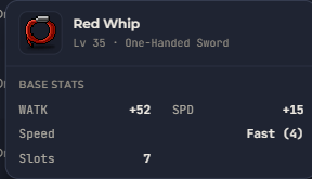 Red Whip | Global > Global MapleStory Classic World