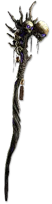 The Burden of Shadows Chiming Staff | Forbidden Rites Standard