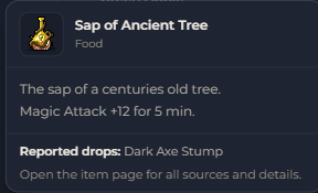 Sap of Ancient Tree | Global > Global MapleStory Classic World