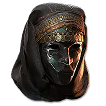 Leer Cast Hooded Mask | Forbidden Rites Standard