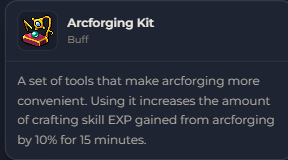 Arcforging Kit | Global > Global MapleStory Classic World