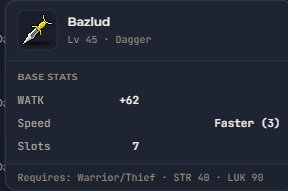Bazlud | Global > Global MapleStory Classic World
