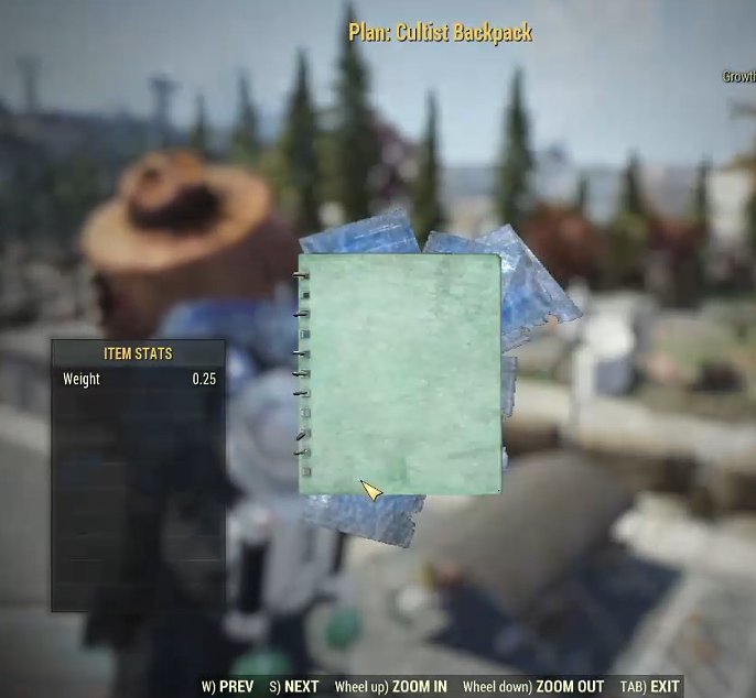 Plan- Cultist Baskpack | Xbox