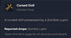 Cursed Doll | Global > Global MapleStory Classic World