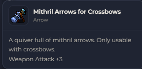 Mithril Arrows for Crossbows | Global > Global MapleStory Classic World