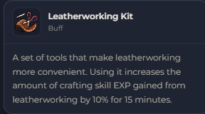 Leatherworking Kit | Global > Global MapleStory Classic World