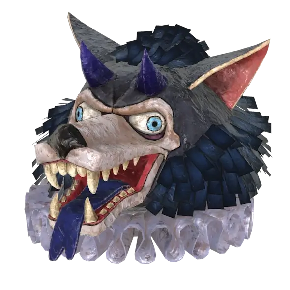 Fasnacht Blue Devil Mask | PS