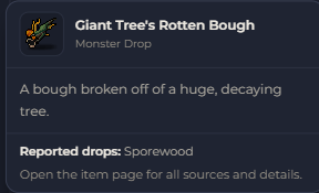 Giant Tree's Rotten Bough | Global > Global MapleStory Classic World