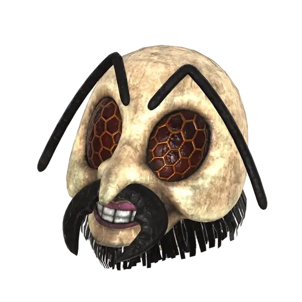 Fasnacht Honey Bee Mask | PS