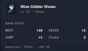 Blue Gidder Shoes | Global > Global MapleStory Classic World