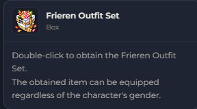 Frieren Outfit Set | Global > Global MapleStory Classic World
