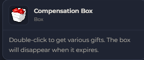 Compensation Box | Global > Global MapleStory Classic World